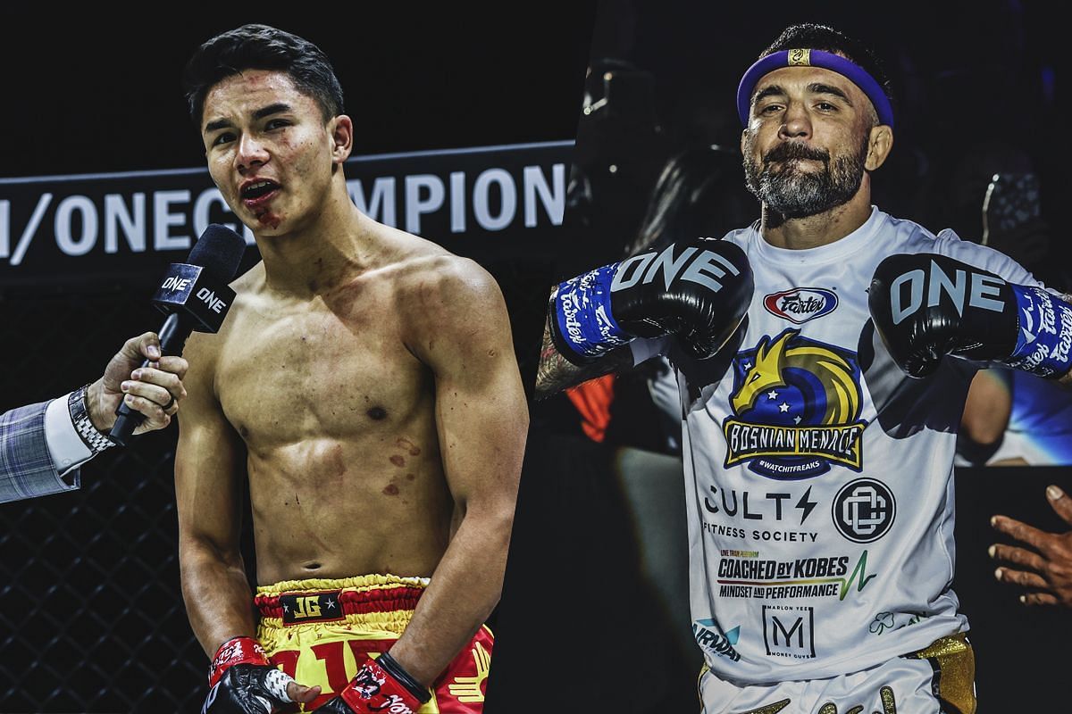 Johan Ghazali (left) and Denis Puric (right) | Image credit: ONE Championship