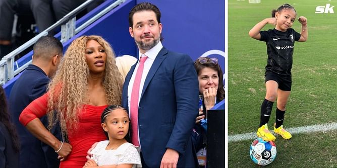 "When Serena Williams sees Olympia with a soccer ball, she gets jealous" - When American's husband Alexis Ohanian shared his aspirations for daughter