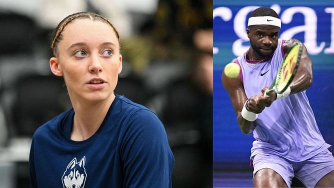 “I had to make it back for my guy”: UConn’s Paige Bueckers back at US Open to support Frances Tiafoe against Popyrin