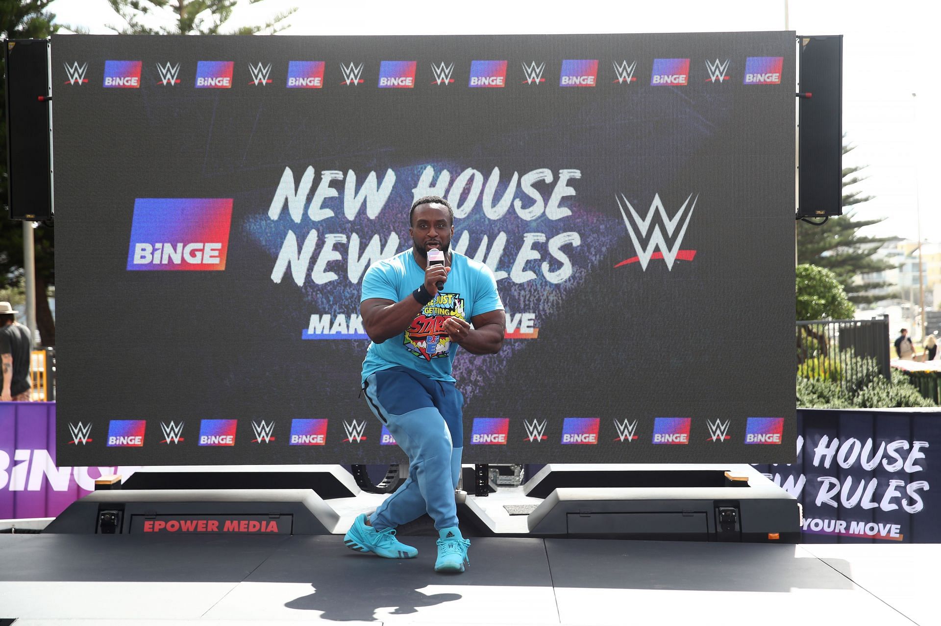 WWE Wrestlers Kofi Kingston, Xavier Woods &amp; Big E  Sydney Appearance - Source: Getty