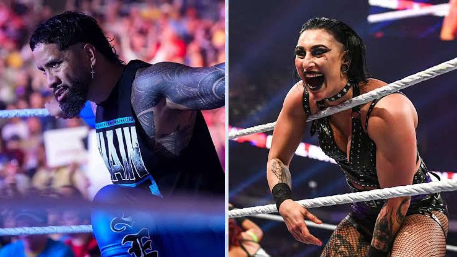 Rhea Ripley and Jey Uso could be having a romance on WWE RAW [Credit: WWE.com]