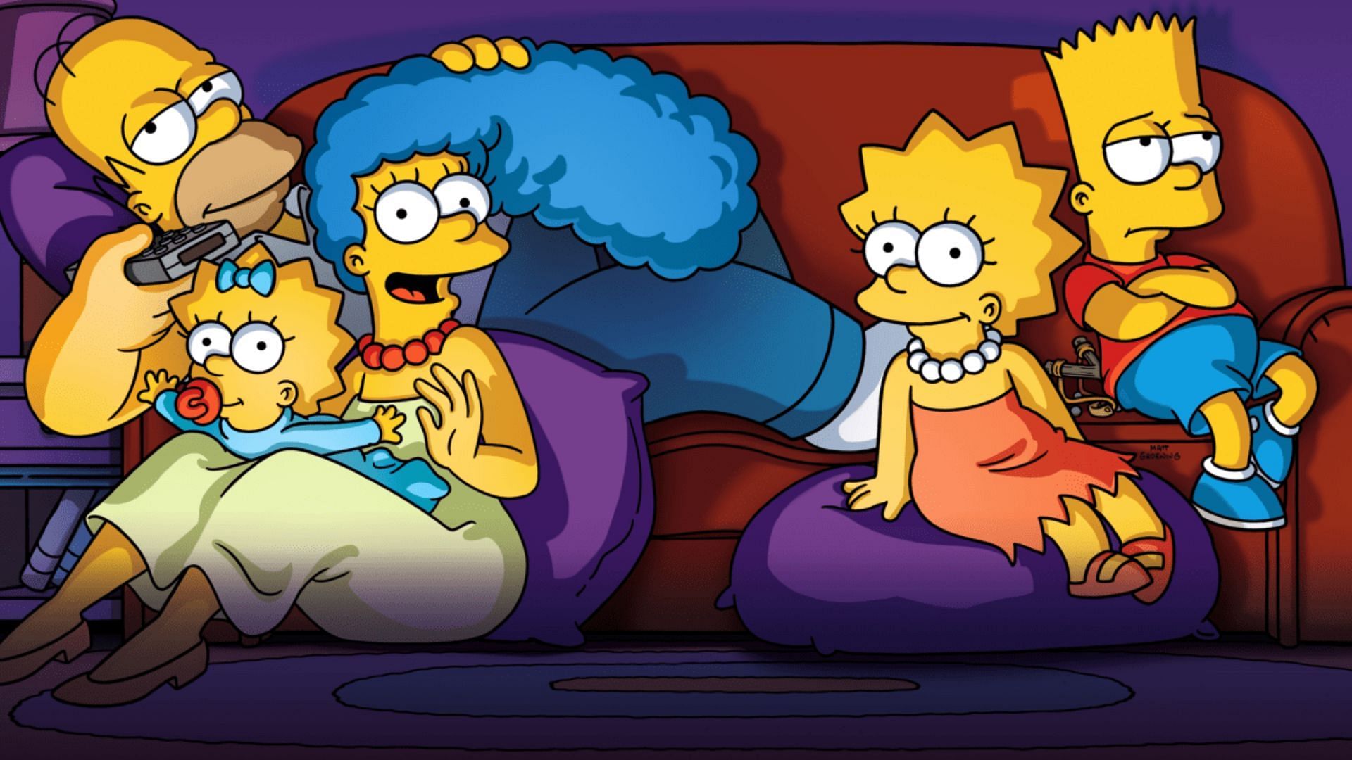 The future of The Simpsons (Image via Disney+)