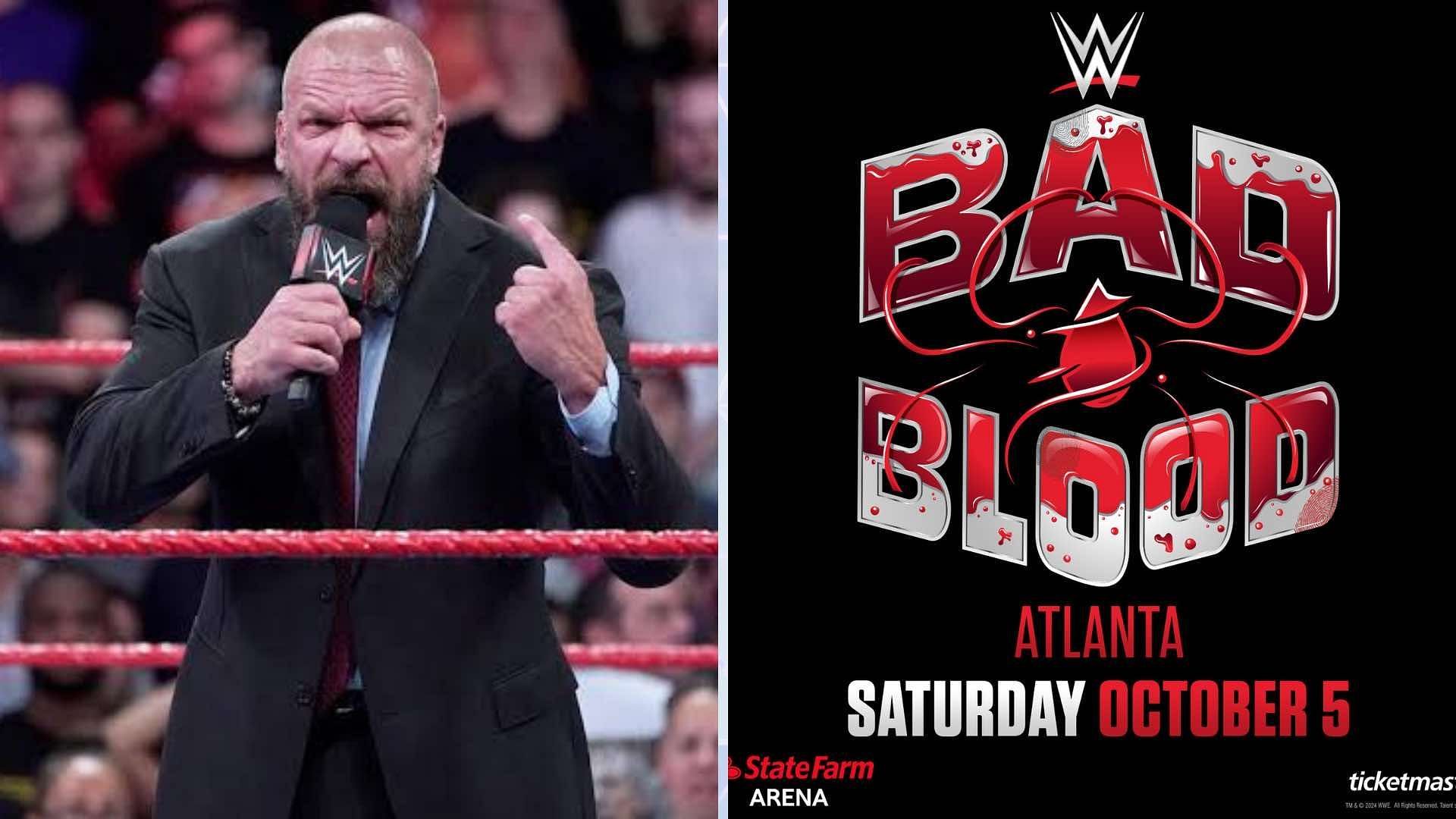 WWE Bad Blood is set to take place on October 5, 2024, at the State Farm Arena in Atlanta, Georgia [Image credits: wwe.com, x.com]