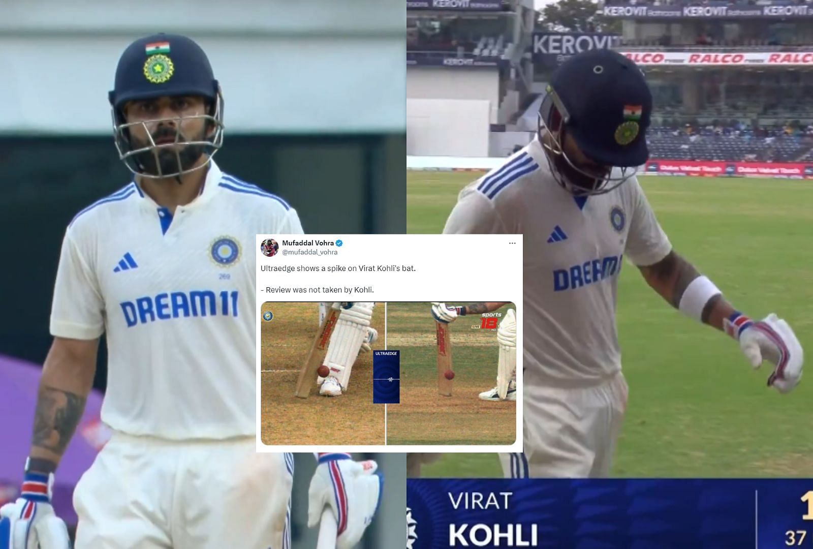 Snapshots from Virat Kohli