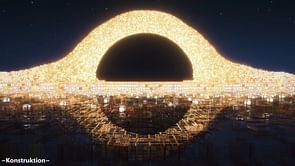 "Cue Interstellar theme song": Minecraft player builds a beautiful black hole, leaving community mesmerized