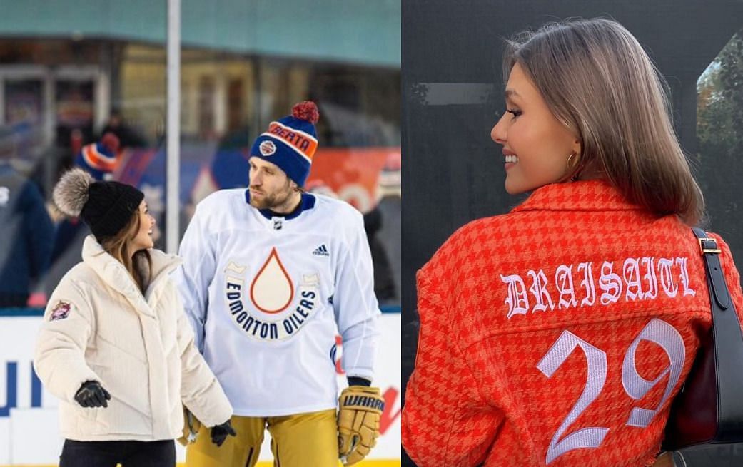 Celeste Desjardins shared special message for fiancee Leon Draisaitl (Credit IG @celestedesjardins)