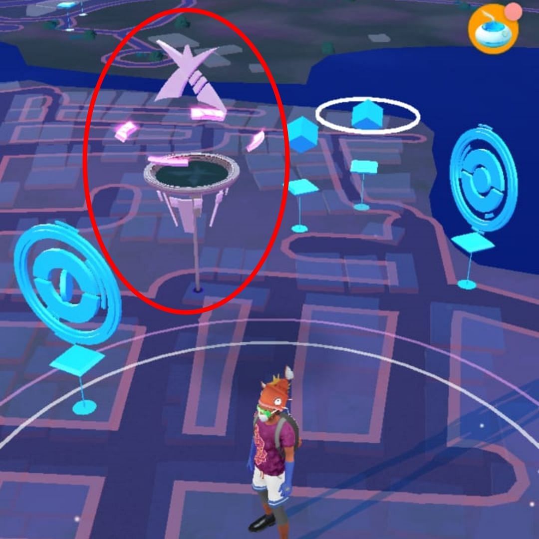 Power Spot on the overworld map (Image via TPC)