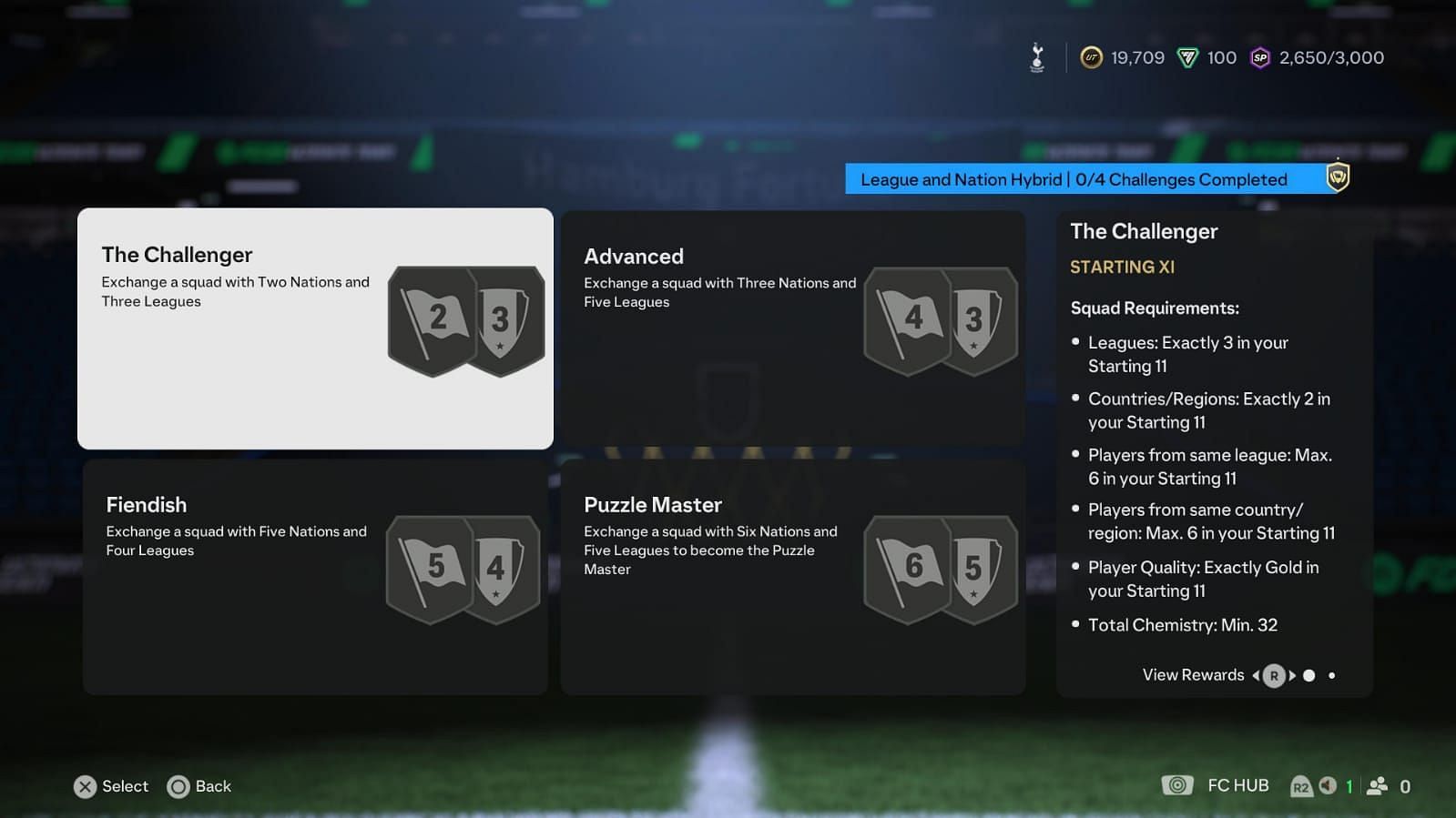 The Puzzle Master SBC has four segments. (Image via EA Sports)