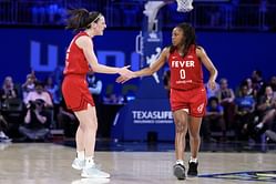 "Dynamic duo" - LeBron James shouts out Caitlin Clark & Kelsey Mitchell after Fever duo's combined 65 points in nail-biter vs Wings