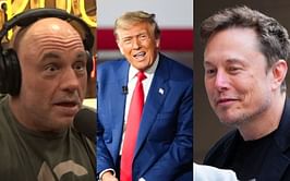 "He kills like a comedian" - Joe Rogan praises Donald Trump's "hilarious" impression of Elon Musk