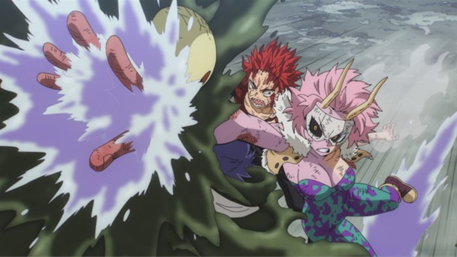 Kirishima and Ashido (Image via Bones)