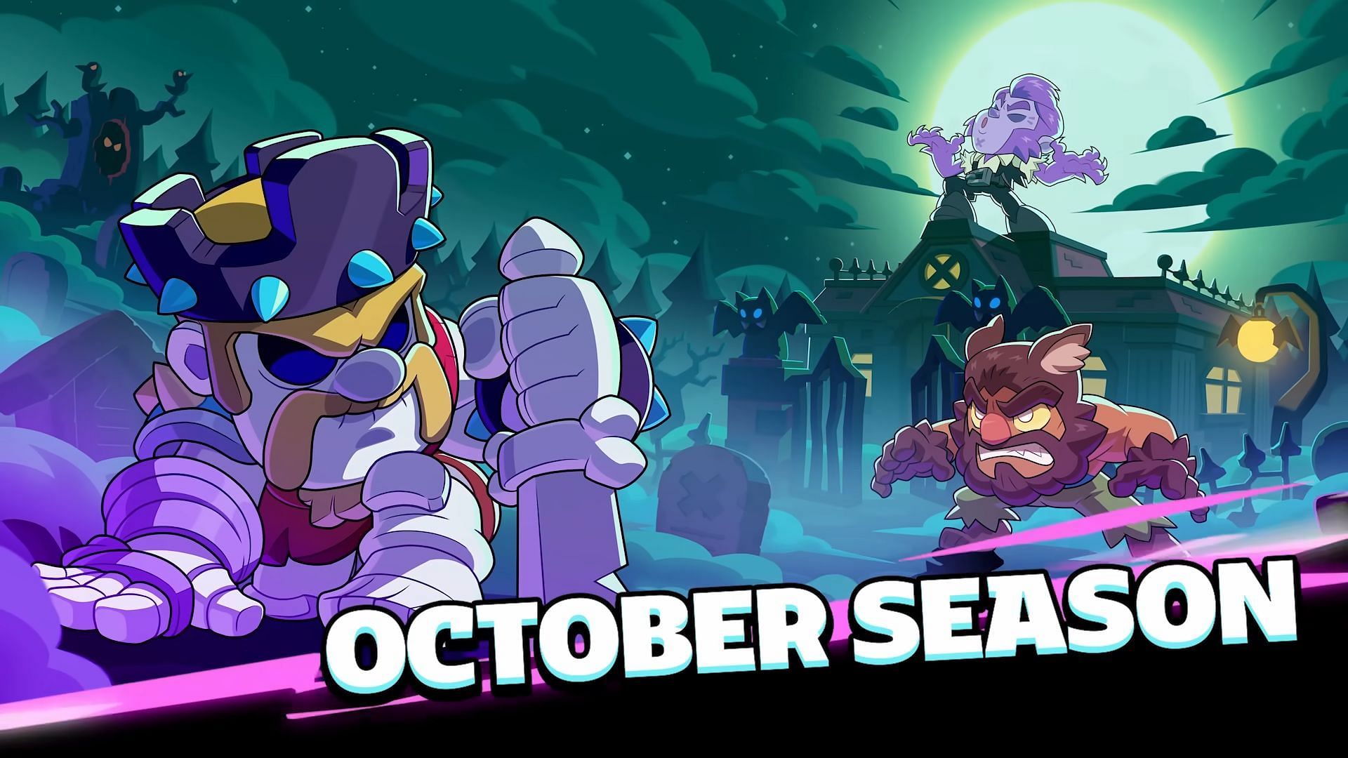 October Season will be themed around Halloween (Image via Supercell)