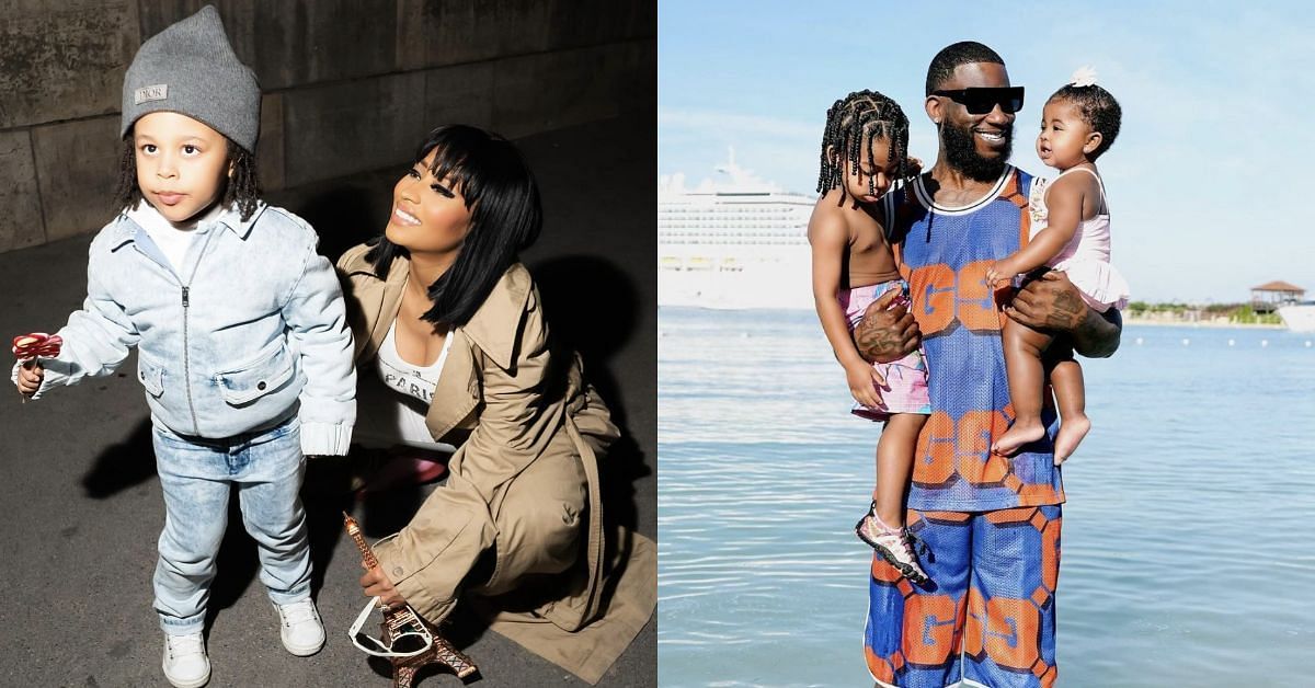 Nicki Minaj - left, Gucci Mane - right (Images via Instagram/@nickiminaj, @laflare1017)