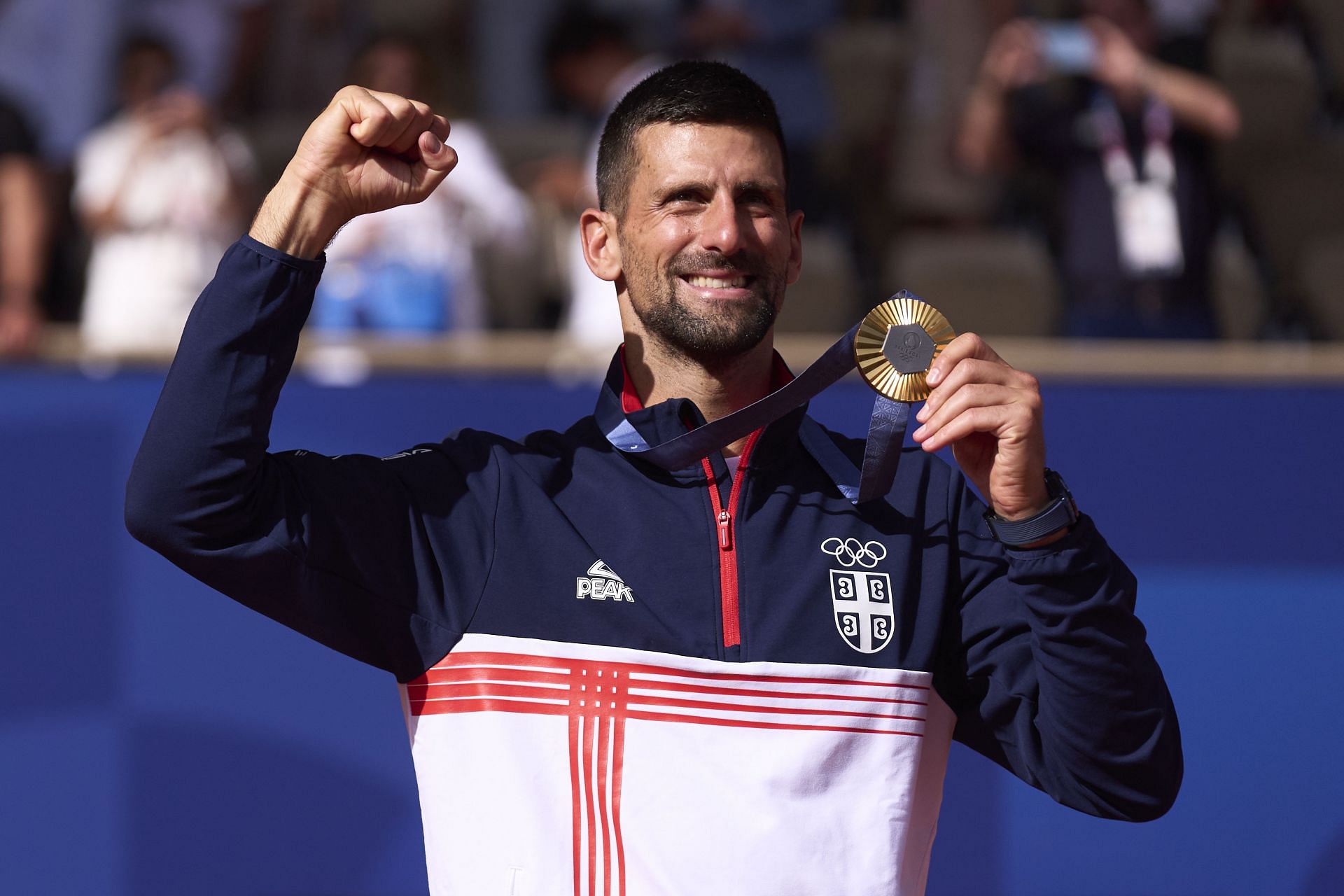 The Serb won the gold medal at Paris Olympics 2024 (Source: Getty)