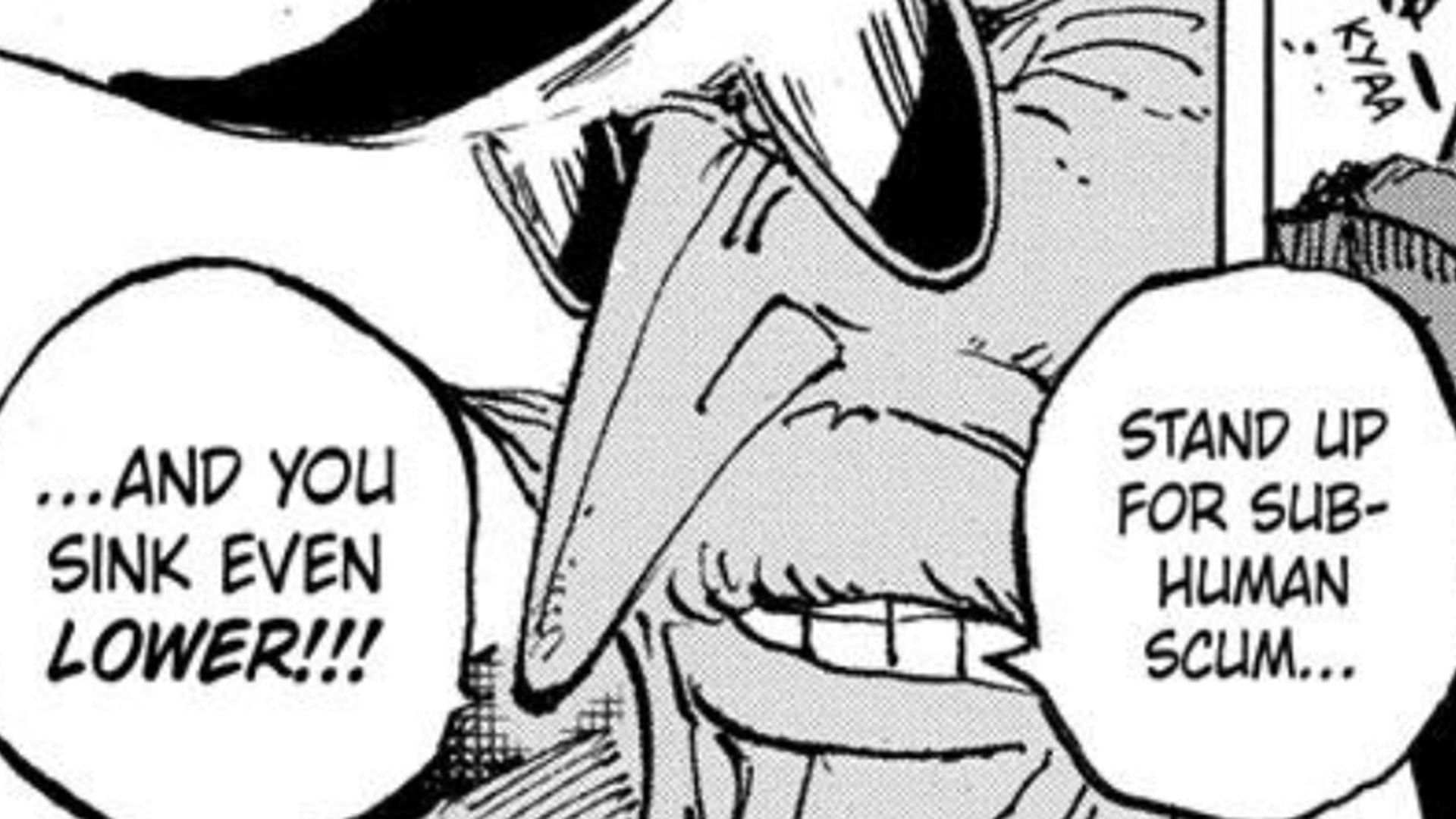 Garling is a merciless, cold-blooded man (Image via Shueisha)