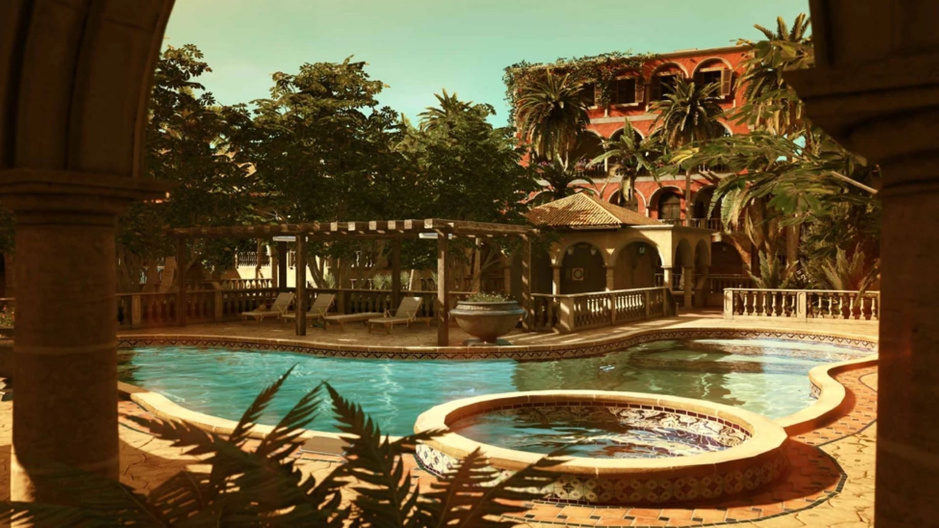 A screenshot of El Rubio’s compound in Grand Theft Auto 5 Online (Image via Rockstar Games)