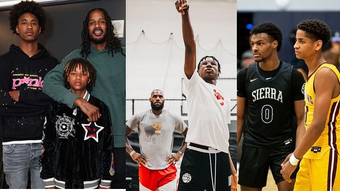 5 sons of NBA stars who can make huge impact in college ft. Carmelo Anthony's son Kiyan
