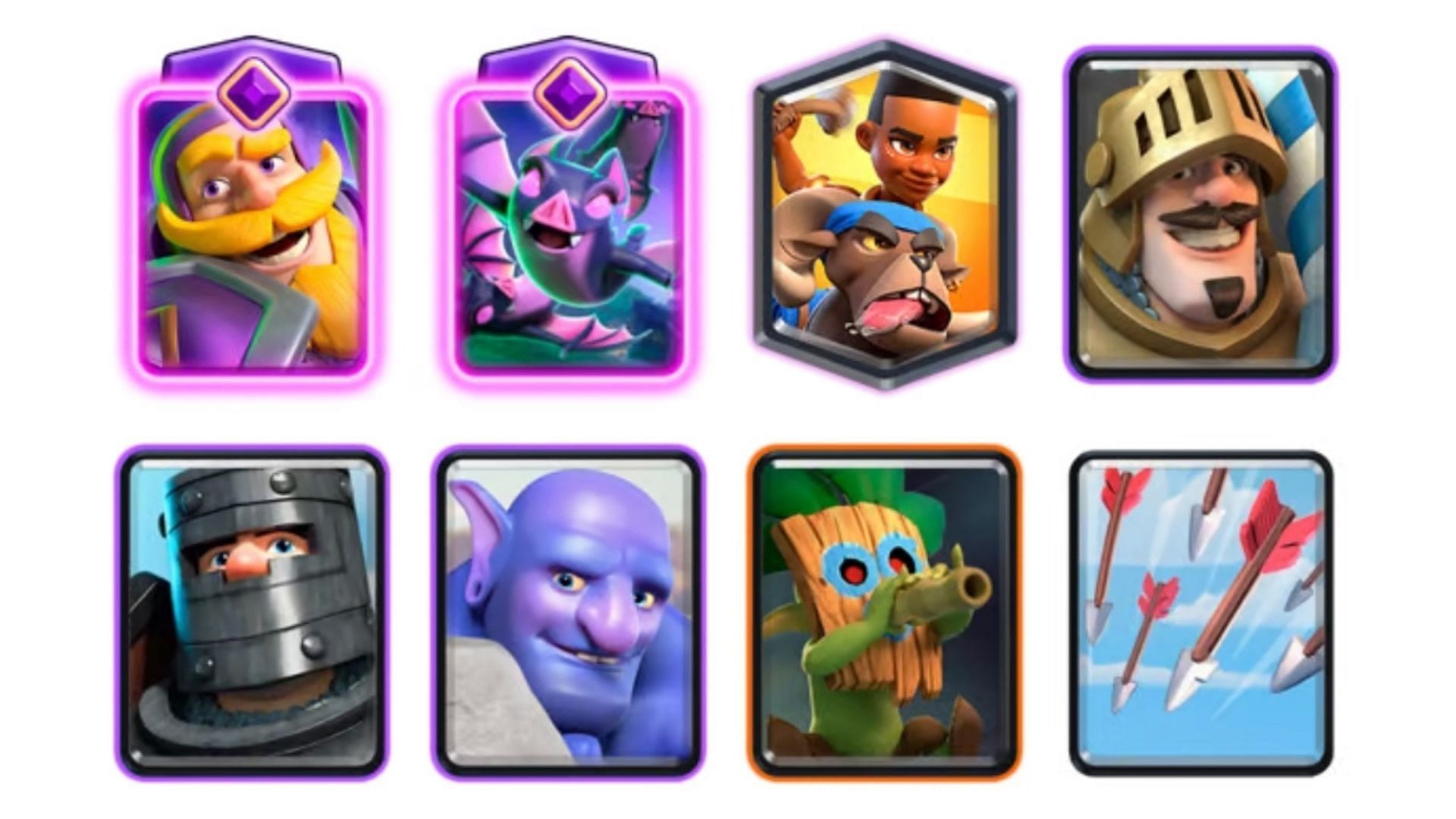 RamRider Double Prince Bowler deck (Image via Supercell)