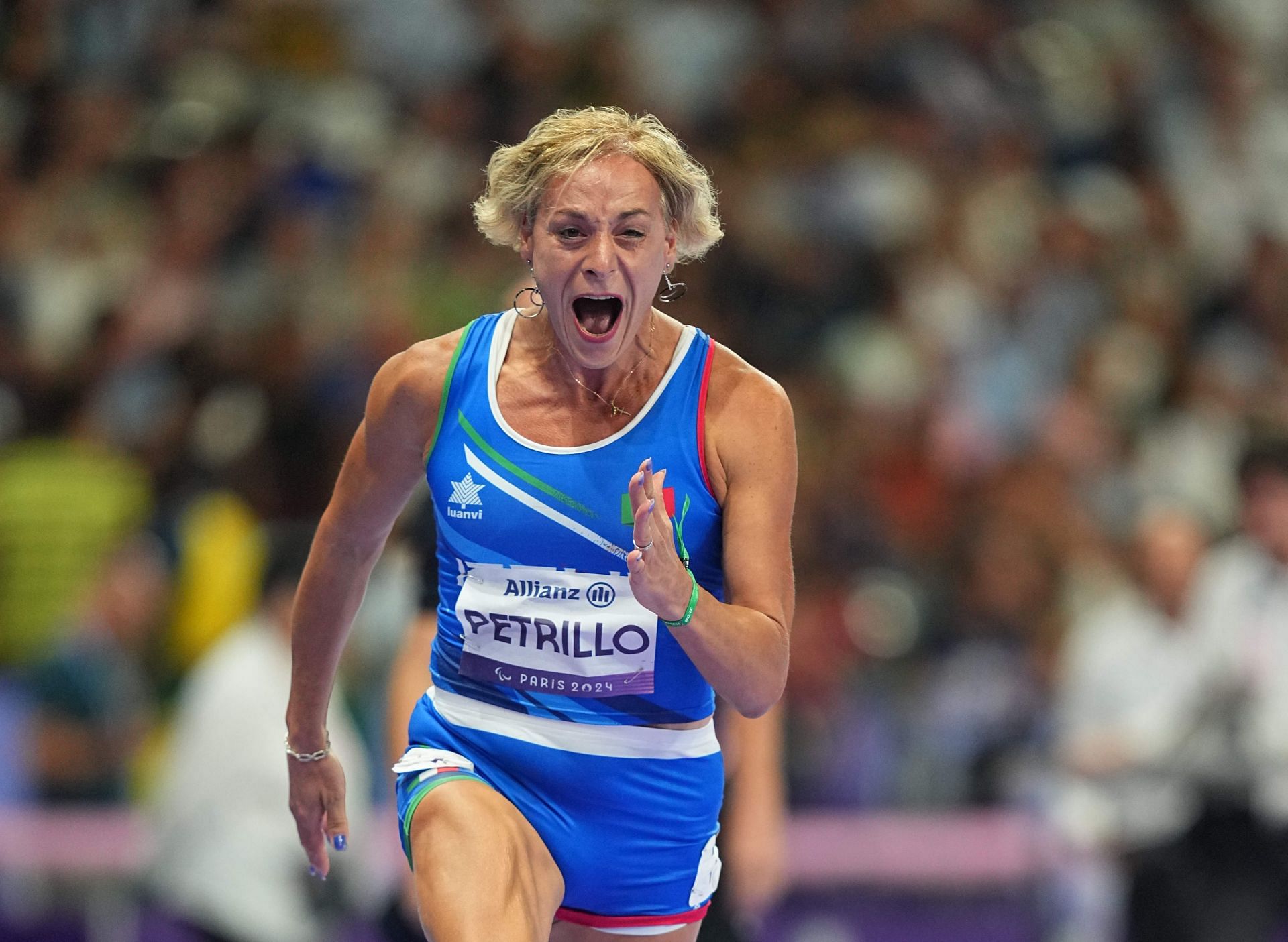 Valentina Petrillo at Paris 2024 Paralympic Games (Image: Getty)