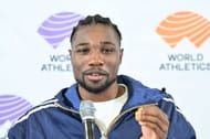 Noah Lyles pictured at the 2023 World Athletics Awards |Image Source: Getty