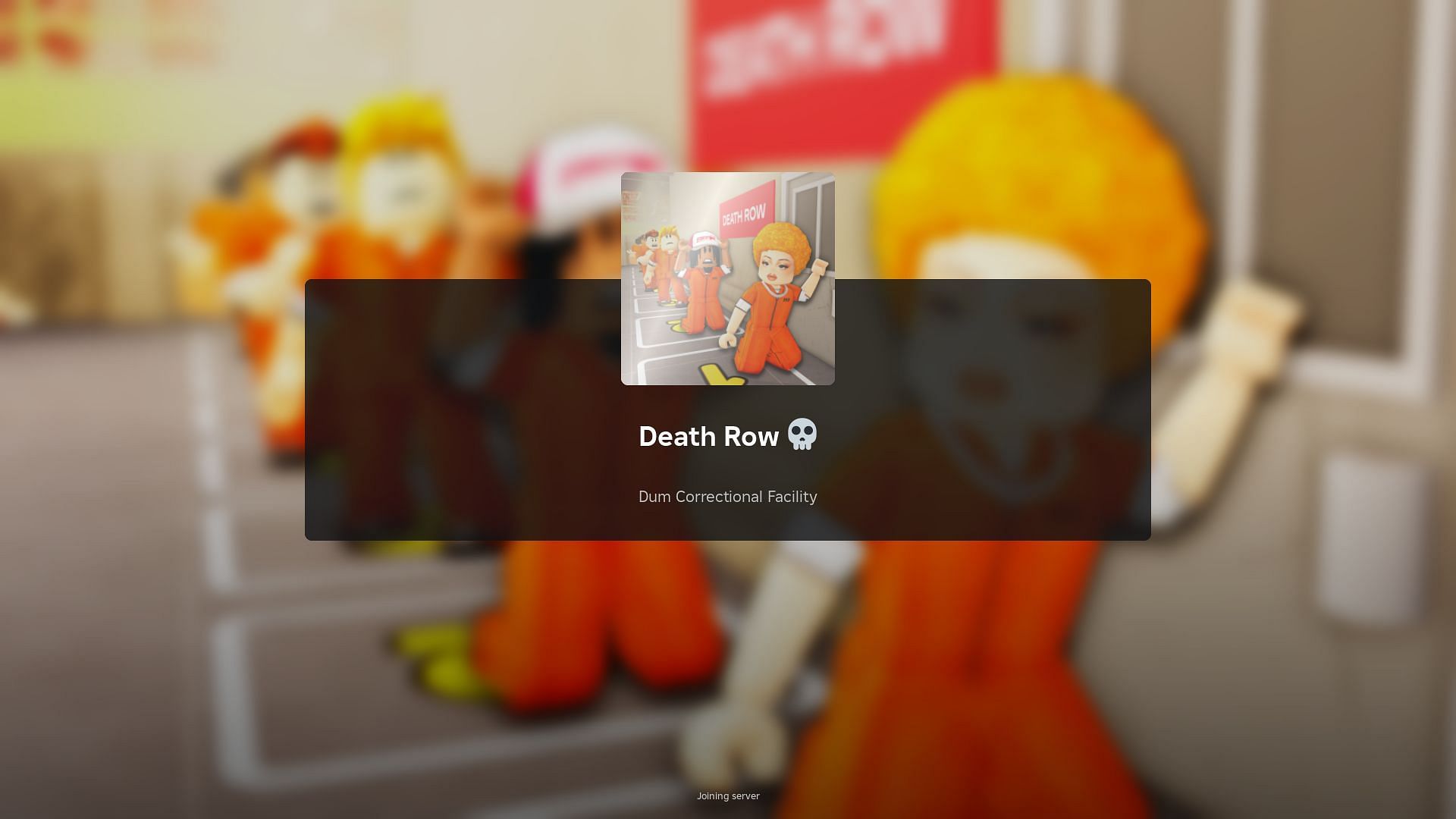 Roblox Death Row