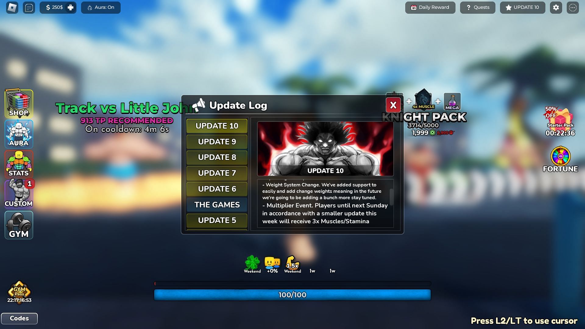 Players will find various changes in the latest update (Image via Roblox)