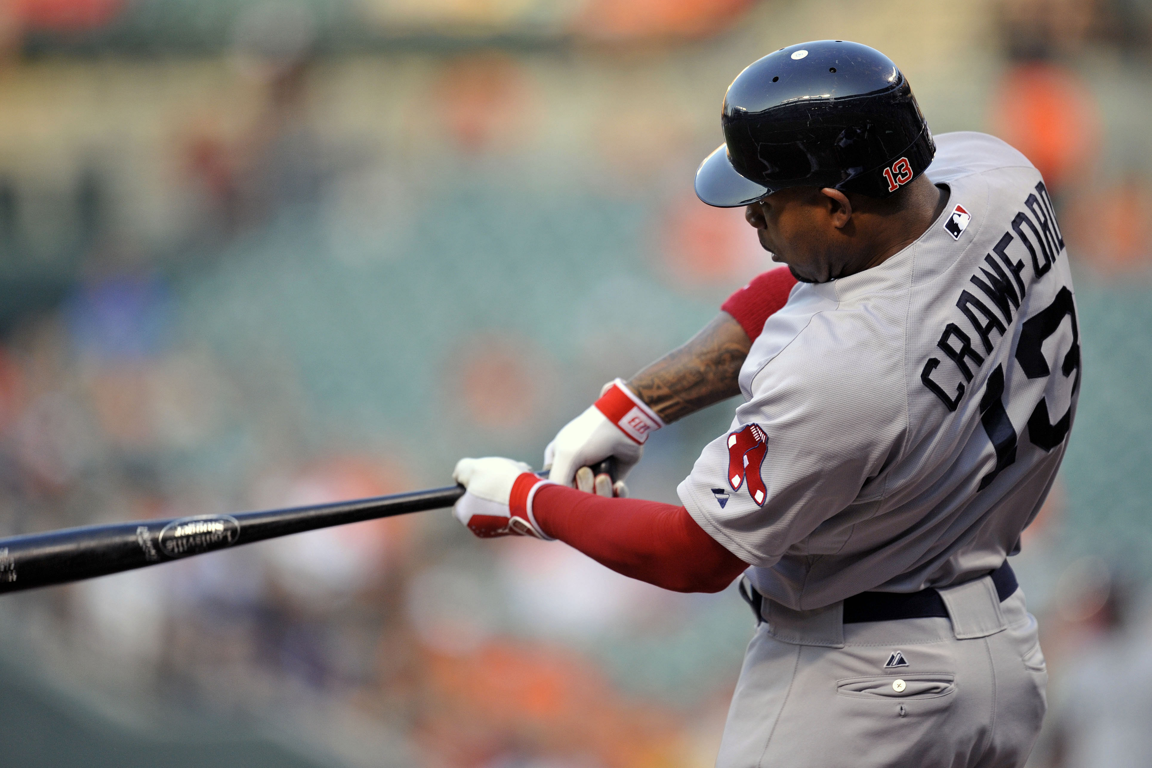 Boston Red Sox - Carl Crawford (Photo via IMAGN)