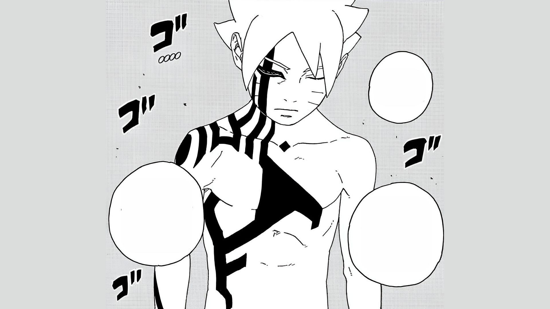 Boruto as seen in the manga (Image via Shueisha)