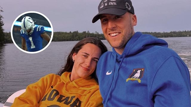 Caitlin Clark embarks offseason by attending Colts vs Steelers with boyfriend Connor McCaffery (Source: NFL, Caitlin Clark IG)