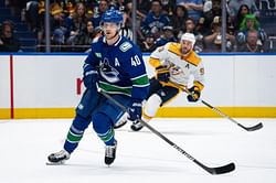 Canucks' Elias Pettersson accepts his dip in performance late last season; "recharged" for new year amid tendinitis issues