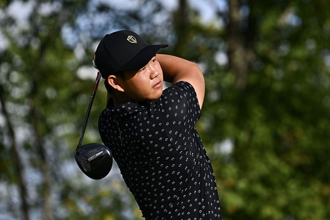 Tom Kim sits out Presidents Cup Day 2 after heated match against Scottie Scheffler; Mike Weir justifies decision