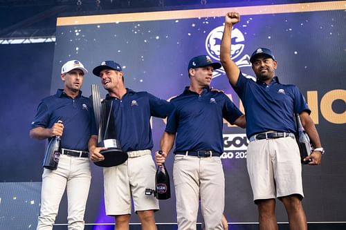 Crushers GC led by Bryson DeChambeau at LIV Golf League Chicago (Source: Getty)