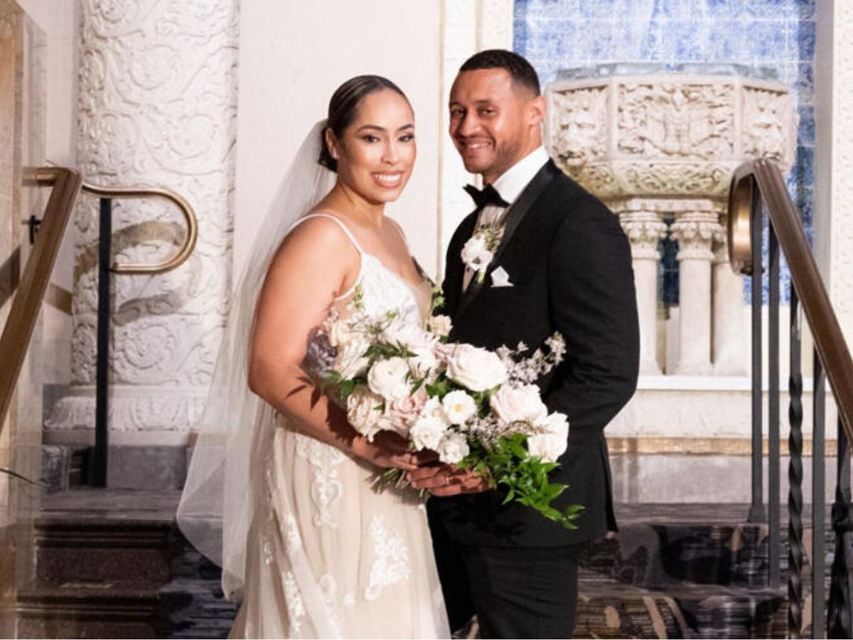 Camille and Thomas of Married at First Sight (Image via Lifetime)