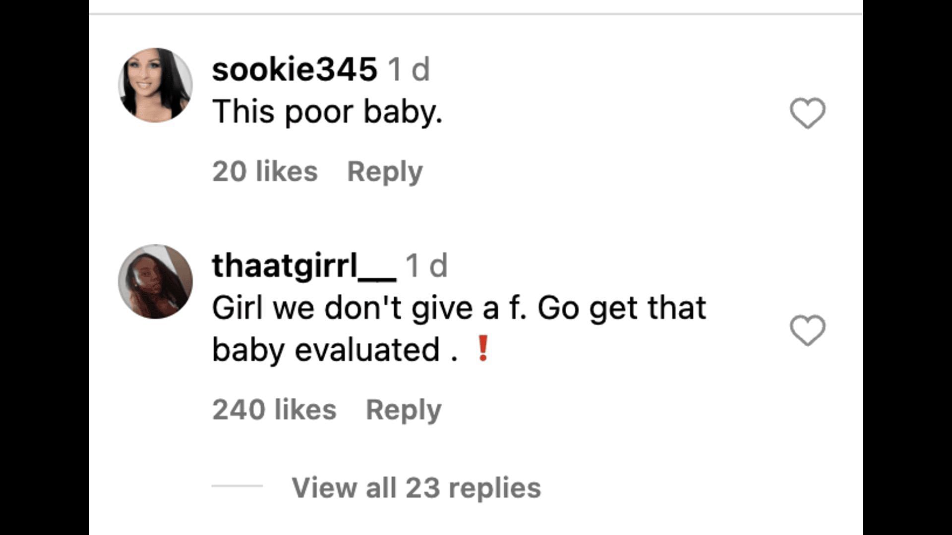 Social media users react to Rock changing the name of her baby: Reactions explored. (Image via Instagram)