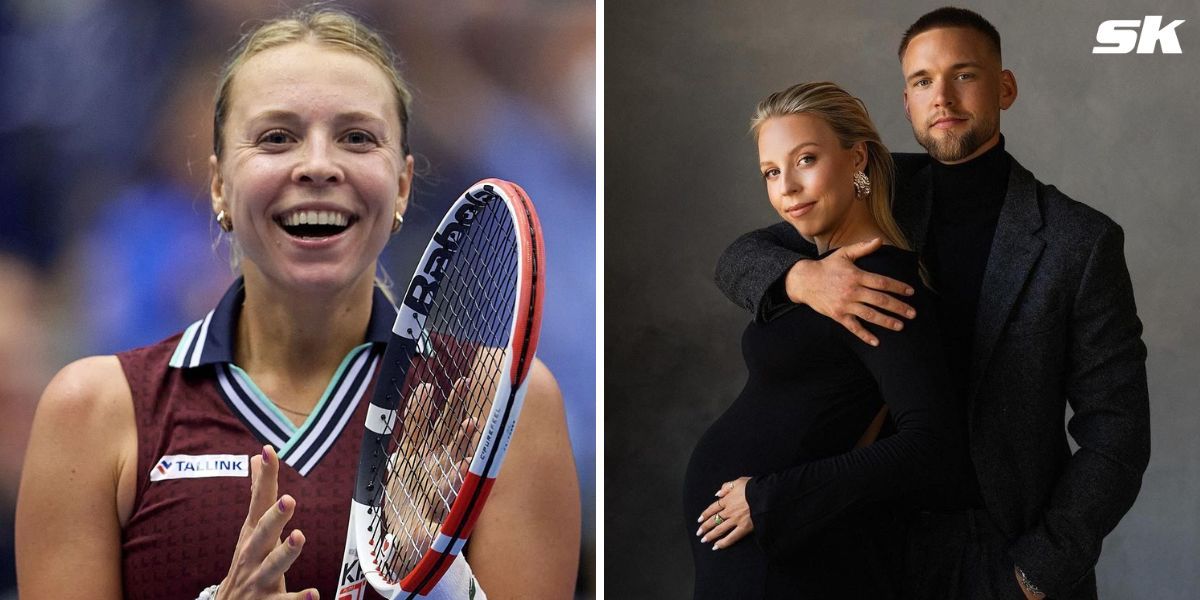 Anett Kontaveit and Brett Lepistu (Source: Getty/Instagram @anett_kontaveit)