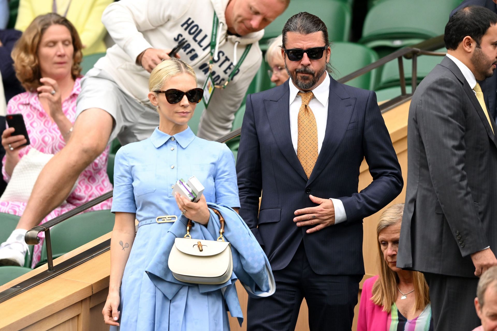 Celebrity Sightings At Wimbledon 2024 - Day 2 - Source: Getty