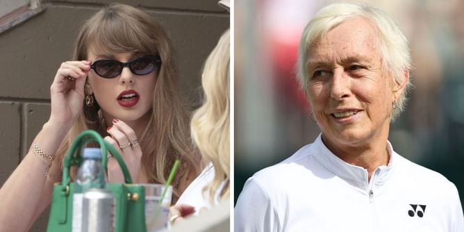 Martina Navratilova reacts to Senator JD Vance's 'disconnected billionaire celebrity' jibe at Taylor Swift after latter's endorsement of Kamala Harris
