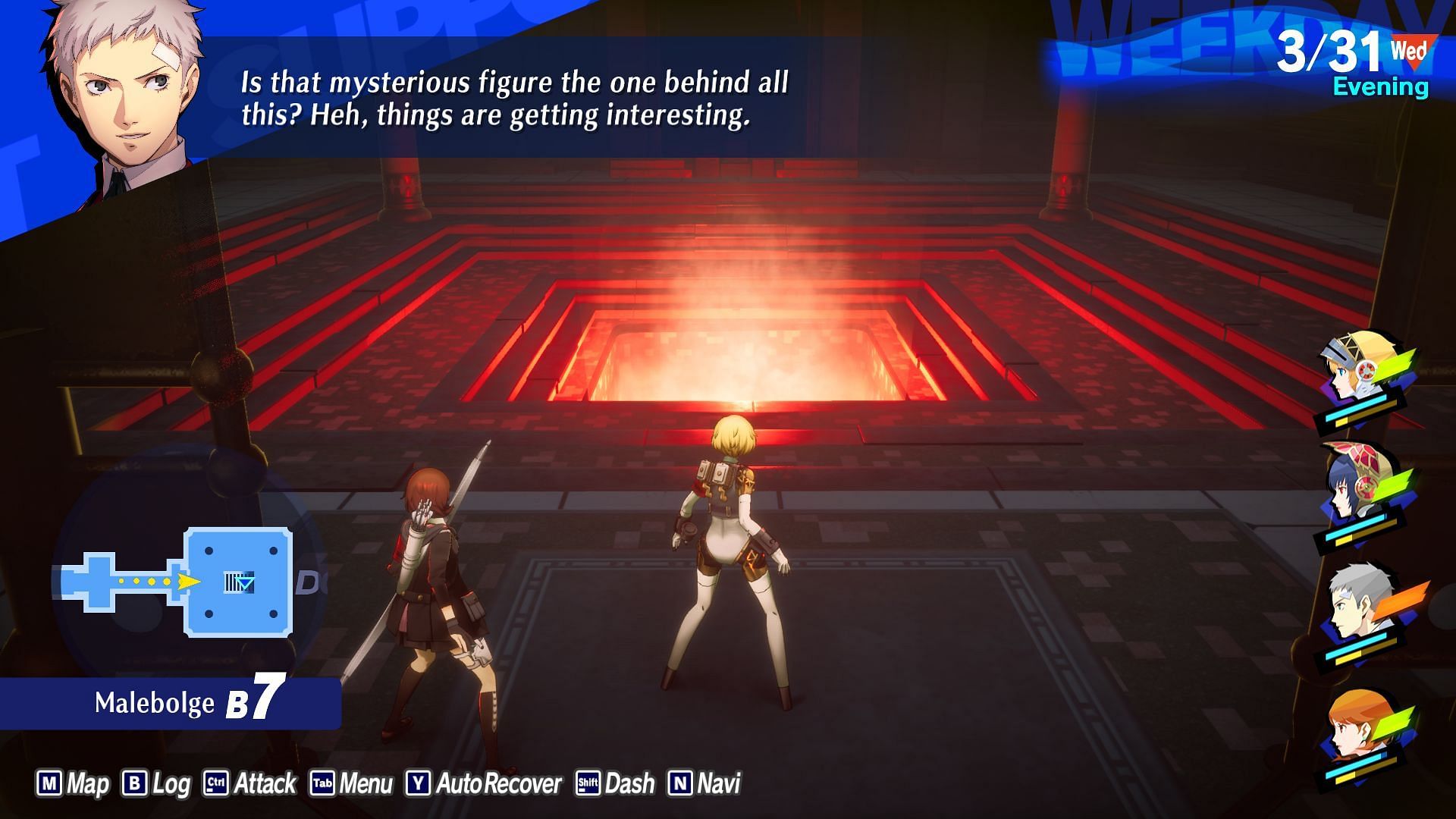 The gameplay is similar to P3 Reload (Image via Atlus)