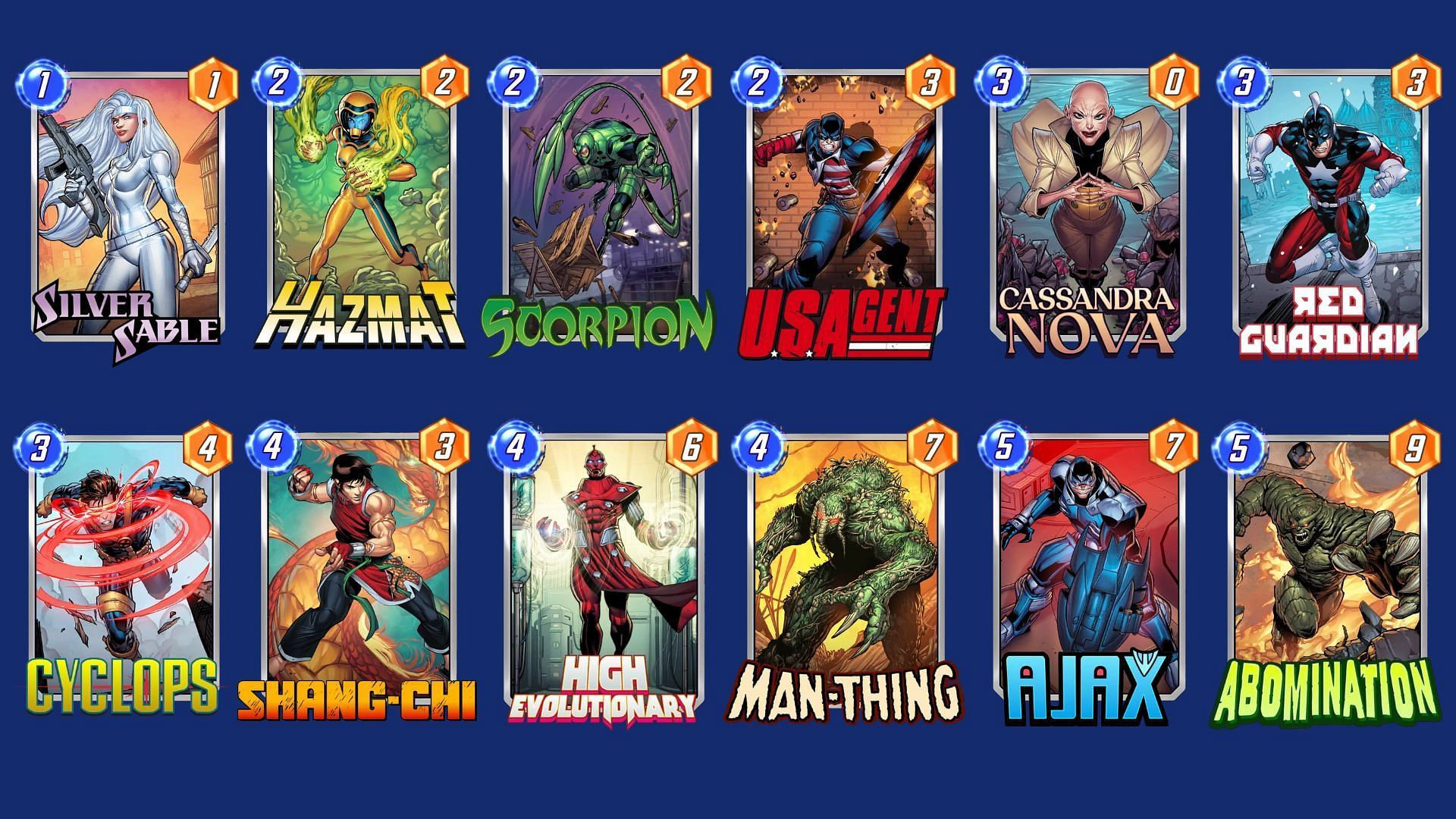 The High Evo Affliction deck is one of the best Marvel Snap Ajax decks overall (Image via Nuverse)