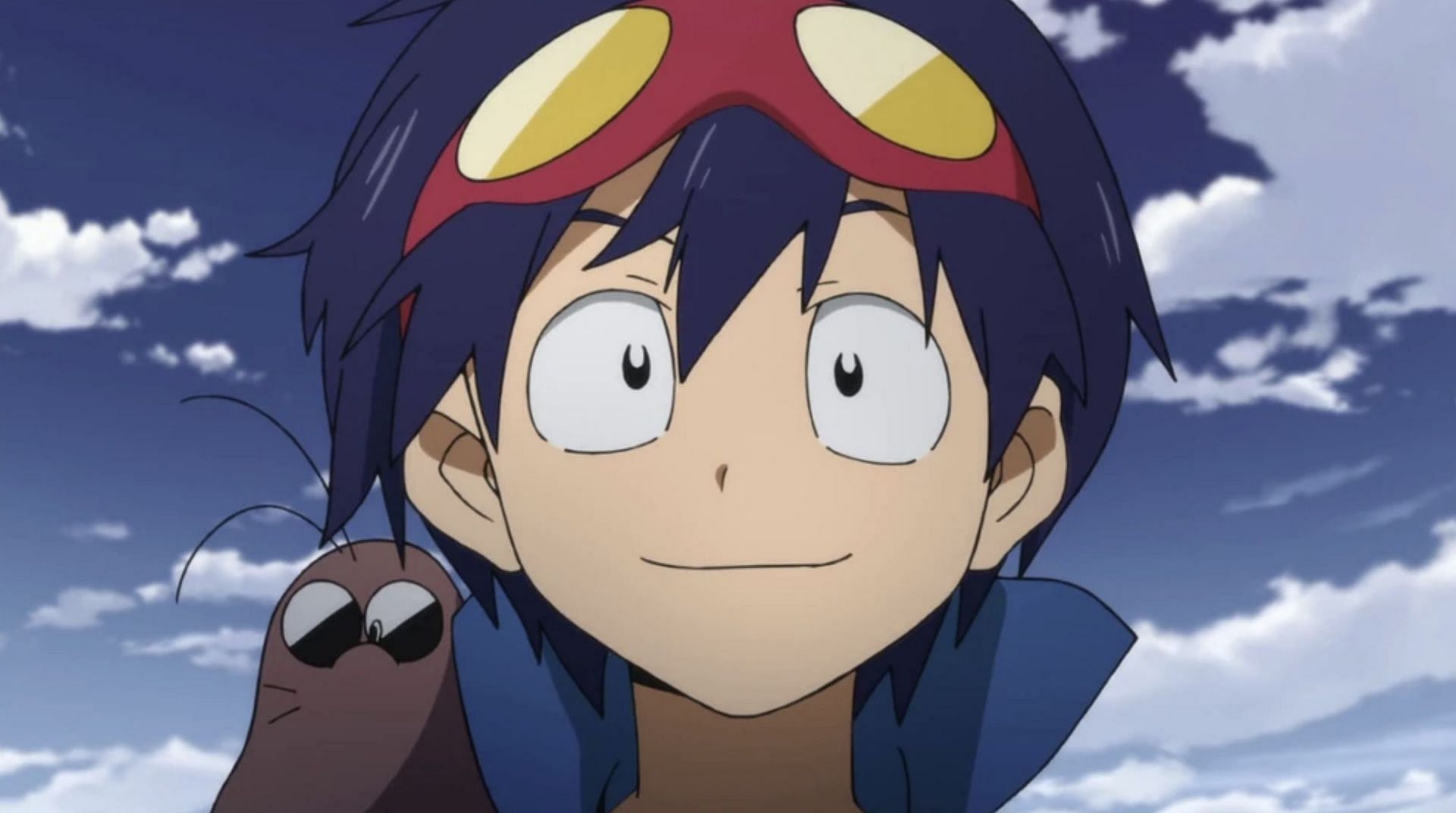 Simon as seen in anime (Image via Gainax)