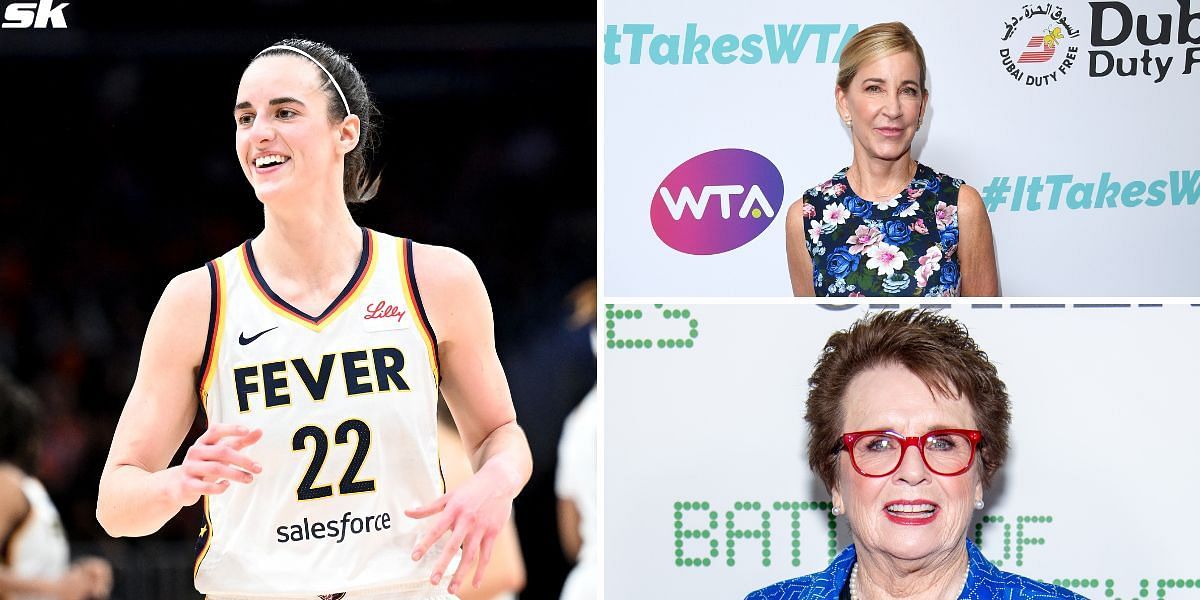 Caitlin Clark reportedly wins Rookie of the Year, Chris Evert and Billie Jean King reacts (Images: Getty)