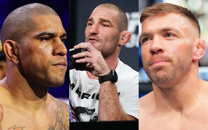 Sean Strickland requests Alex Pereira to let him rematch Dricus du Plessis next: "With all due respect, you giant f***ing Brazilian"