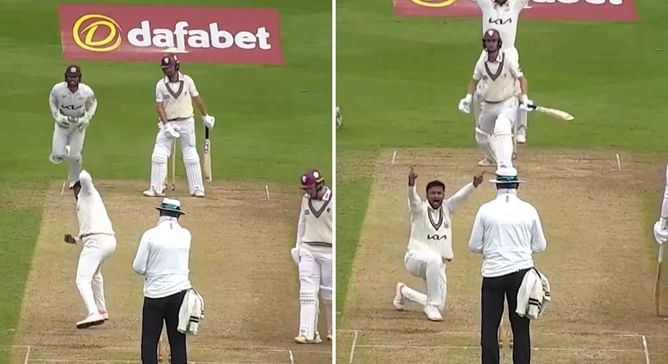 [Watch] Shakib Al Hasan channels his inner aggression while celebrating wickets in County Championship