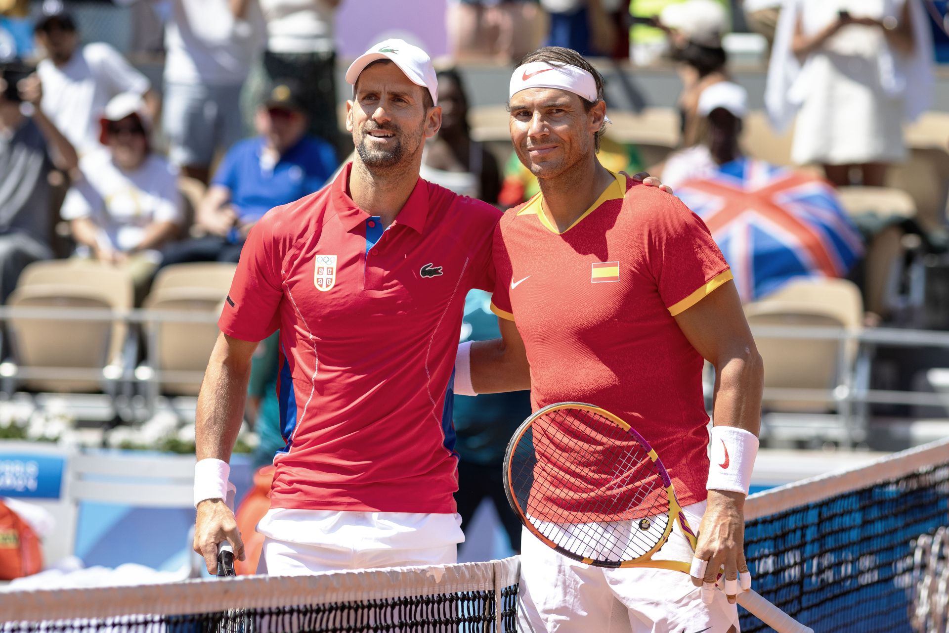 Novak Djokovic (L) and Rafael Nadal (Image: Getty)