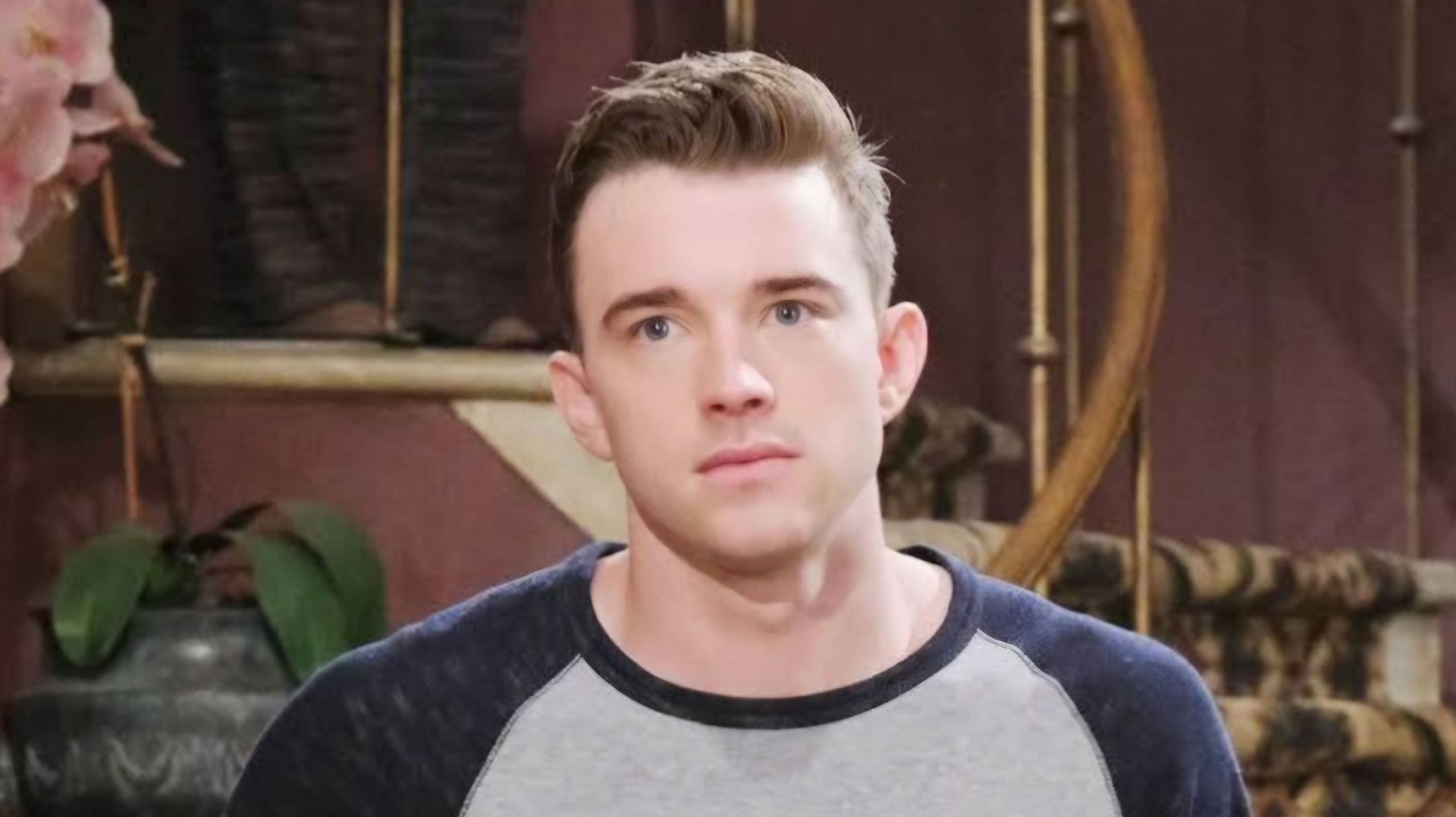 Will Horton in a still from the soap Days of Our Lives (Image via Peacock)