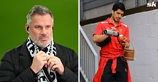Jamie Carragher names greatest all-time Liverpool XI as Luis Suarez misses out while player who left him ‘crying on the way home’ makes cut