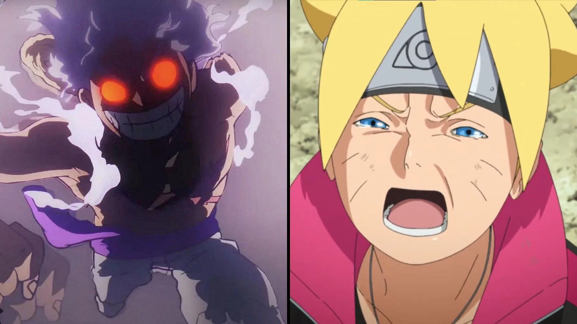 One Piece and Boruto fandoms clash over MANGA Plus views (Image via Toei Animation and Studio Pierrot)