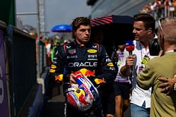Max Verstappen explains 'can the people in the background please be awake?' team radio during the F1 Italian GP