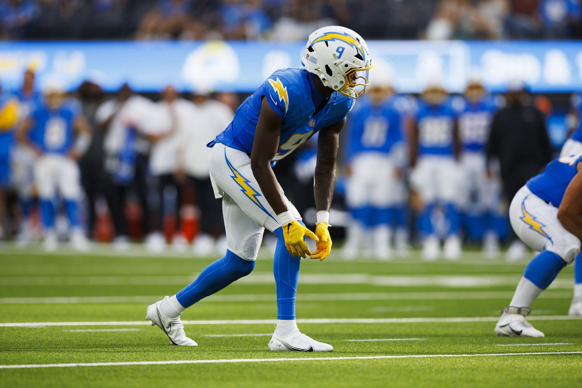 DJ Chark: Los Angeles Rams v Los Angeles Chargers - Source: Getty