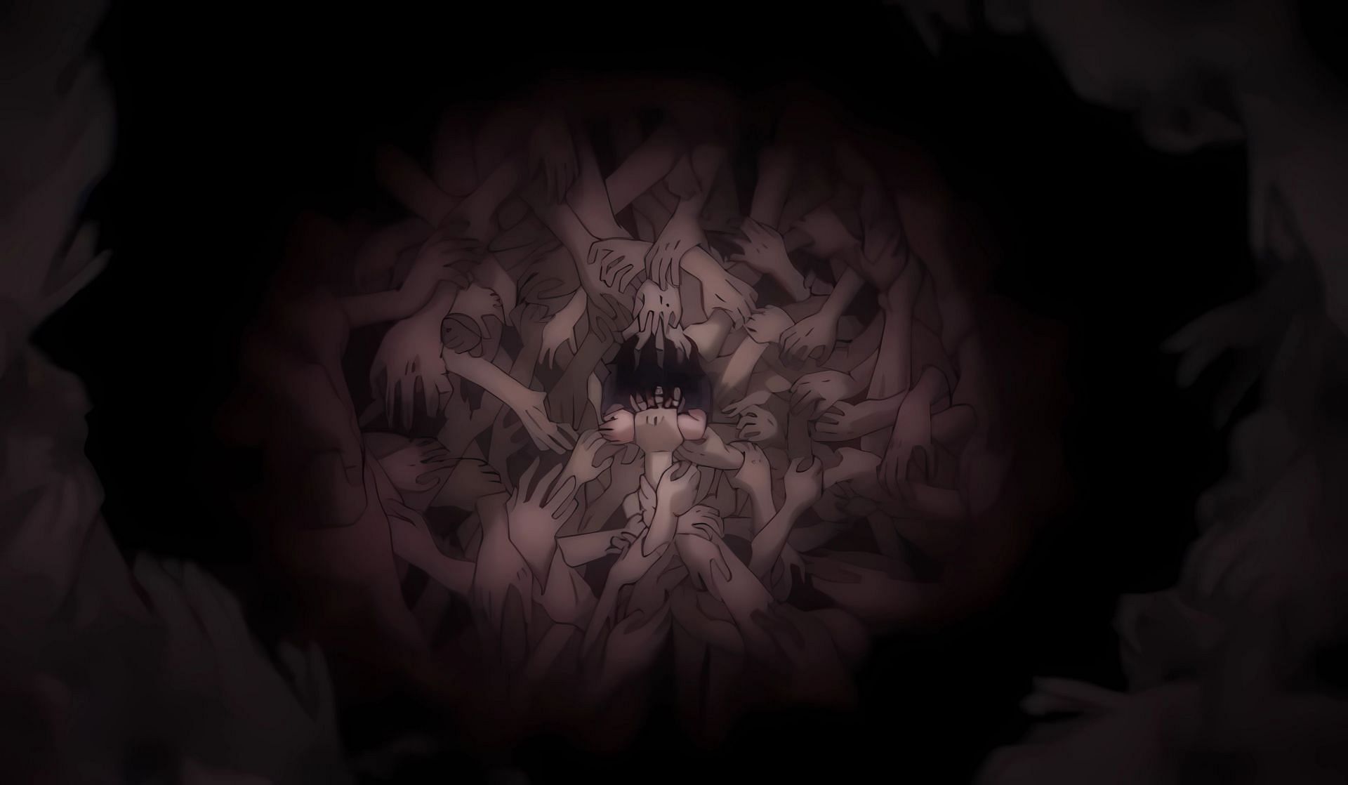 Shigaraki as seen in the anime (Image via Bones)